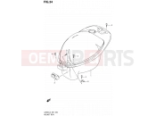 SUZUKI UZ50D L3 (2013) Lets (E27) 34 - HELMET BOX