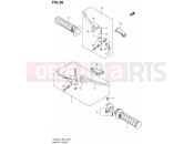 SUZUKI UZ50D L3 (2013) Lets (E27) 38 - HANDLE LEVER