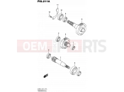 SUZUKI UZ50 L5 (2015) Lets (E27) 211A - TRANSMISSION (2)
