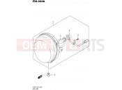 SUZUKI UZ50 L5 (2015) Lets (E27) 333A - HEADLAMP