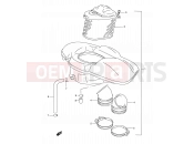 SUZUKI VL1500 Y (2000) Intruder LC 12 - AIR CLEANER (MODEL W/X/Y)