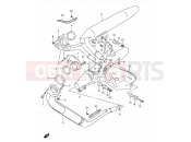 SUZUKI VL1500 Y (2000) Intruder LC 13 - MUFFLER (MODEL W/X/Y)