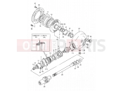 SUZUKI VL1500 Y (2000) Intruder LC 22 - PROPELLER SHAFT/FINAL DRIVE GEAR