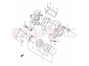 SUZUKI VL1500 Y (2000) Intruder LC 58A - REAR CALIPER (MODEL X/Y/K1)