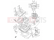 SUZUKI VL1500 K2 (2002) Intruder LC 1B - CYLINDER HEAD (FRONT)(MODEL K1/K2/K3/K4)