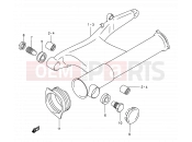 SUZUKI VL1500 K2 (2002) Intruder LC 55 - REAR SWINGING ARM