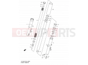 SUZUKI VL1500 K2 (2002) Intruder LC 49D - FRONT DAMPER (MODEL K2/K3/K4)