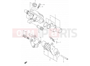 SUZUKI VL1500 K2 (2002) Intruder LC 52B - FRONT CALIPER (MODEL K2/K3/K4)