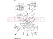 SUZUKI VL1500 / VL1500T K9 (2009) Boulevard C90 3 - CYLINDER HEAD (REAR)