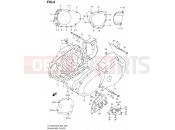 SUZUKI VL1500 / VL1500T K9 (2009) Boulevard C90 6 - CRANKCASE COVER