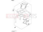 SUZUKI VL1500 / VL1500T K9 (2009) Boulevard C90 13 - AIR CLEANER