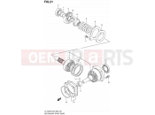 SUZUKI VL1500 / VL1500T K9 (2009) Boulevard C90 21 - SECONDARY DRIVE GEAR