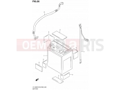 SUZUKI VL1500 / VL1500T K9 (2009) Boulevard C90 26 - BATTERY