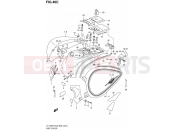 SUZUKI VL1500 / VL1500T K9 (2009) Boulevard C90 40C - SIDE COVER (MODEL K9)