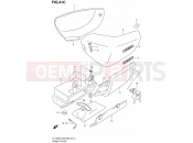 SUZUKI VL1500 / VL1500T K9 (2009) Boulevard C90 41C - FRAME COVER (MODEL K9)