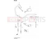 SUZUKI VL1500 / VL1500T K9 (2009) Boulevard C90 43 - HANDLEBAR