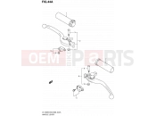 SUZUKI VL1500 / VL1500T K9 (2009) Boulevard C90 44A - HANDLE LEVER (MODEL K7/K8/K9)