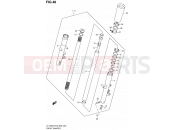 SUZUKI VL1500 / VL1500T K9 (2009) Boulevard C90 48 - FRONT DAMPER