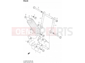 SUZUKI VL1500 / VL1500T K9 (2009) Boulevard C90 55 - REAR CUSHION LEVER
