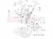 PIAGGIO-NUTZFAHRZEUGE Quargo 2007-2017 BRAKING SYSTEM - TRANSMISSIONS » CONTROL PEDALS - LEVERS