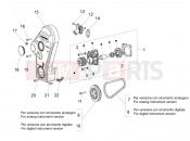 PIAGGIO-NUTZFAHRZEUGE Quargo 2007-2017 ENGINE » COOLER PUMP