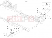 PIAGGIO HASZONGÉPJÁRMŰ Quargo Quargo 2007-2017 Váz - műanyag - karosszéria » loading box components