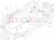 PIAGGIO-NUTZFAHRZEUGE Quargo 2007-2017 BRAKING SYSTEM - TRANSMISSIONS » PARKING BRAKE