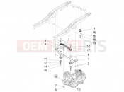 PIAGGIO-NUTZFAHRZEUGE Quargo 2007-2017 FRAME - PLASTIC PARTS - COACHWORK » ENGINE MOUNTS