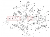 PIAGGIO-NUTZFAHRZEUGE Quargo 2007-2017 FRAME - PLASTIC PARTS - COACHWORK » FRONT CHASSIS/BODY