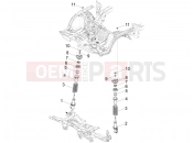PIAGGIO-NUTZFAHRZEUGE Quargo 2007-2017 SUSPENSIONS - WHEELS » FRONT SUSPENSION - SHOCK ABSORBER/S