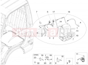 PIAGGIO-NUTZFAHRZEUGE Quargo 2007-2017 ELECTRICAL SYSTEM » REMOTE CONTROL SWITCHES - BATTERY - HORN