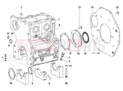 VÉHICULES COMMERCIAUX PIAGGIO Quargo QUARGO DIESEL 750CC 2004-2006 ENGINE » BASE-FLYWHEEL FLANGE-PLATE