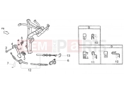 PIAGGIO HASZONGÉPJÁRMŰ Quargo QUARGO DIESEL 750CC 2004-2006 bowdenek » clutch pedal