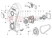 PIAGGIO HASZONGÉPJÁRMŰ Quargo QUARGO DIESEL 750CC 2004-2006 motorikus alkatrészek  » cooling