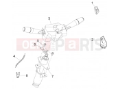 PIAGGIO HASZONGÉPJÁRMŰ Quargo QUARGO DIESEL 750CC 2004-2006 váz » flasher switches kit