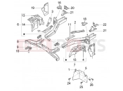 PIAGGIO HASZONGÉPJÁRMŰ Quargo QUARGO DIESEL 750CC 2004-2006 váz » front chassis