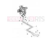 PIAGGIO HASZONGÉPJÁRMŰ Quargo QUARGO DIESEL 750CC 2004-2006 váz » heater water piping