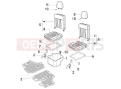 PIAGGIO HASZONGÉPJÁRMŰ Quargo QUARGO DIESEL 750CC 2004-2006 váz » seat