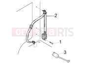 PIAGGIO HASZONGÉPJÁRMŰ Quargo QUARGO DIESEL 750CC 2004-2006 váz » seat belt
