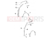 PIAGGIO HASZONGÉPJÁRMŰ Quargo QUARGO DIESEL 750CC 2004-2006 váz » side panel