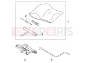 PIAGGIO HASZONGÉPJÁRMŰ Quargo QUARGO DIESEL 750CC 2004-2006 váz » standard tools