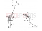 PIAGGIO HASZONGÉPJÁRMŰ Quargo QUARGO DIESEL 750CC 2004-2006 váz » steering column and box