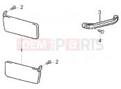 PIAGGIO HASZONGÉPJÁRMŰ Quargo QUARGO DIESEL 750CC 2004-2006 váz » visor