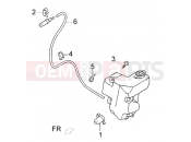 PIAGGIO HASZONGÉPJÁRMŰ Quargo QUARGO DIESEL 750CC 2004-2006 váz » windshield washer