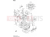 SUZUKI VL800 / VL800T L4 (2014) Intruder C800 / Boulevard C50 2 - CYLINDER HEAD (FRONT)