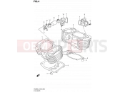 SUZUKI VL800 / VL800T L4 (2014) Intruder C800 / Boulevard C50 4 - CYLINDER