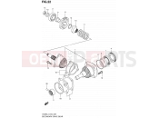 SUZUKI VL800 / VL800T L4 (2014) Intruder C800 / Boulevard C50 22 - SECONDARY DRIVE GEAR
