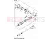 SUZUKI VL800 / VL800T L4 (2014) Intruder C800 / Boulevard C50 24 - PROPELLER SHAFT/FINAL DRIVE GEAR