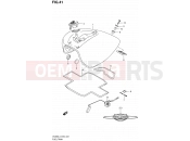 SUZUKI VL800 / VL800T L4 (2014) Intruder C800 / Boulevard C50 41 - FUEL TANK (VL800L4 E24)
