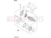 SUZUKI VL800 / VL800T L4 (2014) Intruder C800 / Boulevard C50 25 - STARTING MOTOR